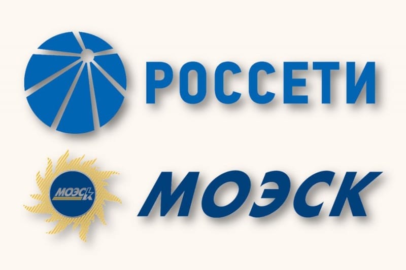 Логотипы Россет и МОЭСК